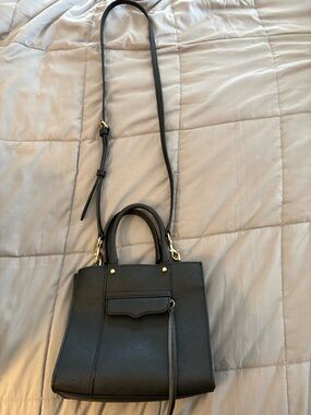 Rebecca Minkoff saffiano black bag